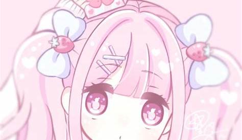 Pink Aesthetic Anime PFP Girl