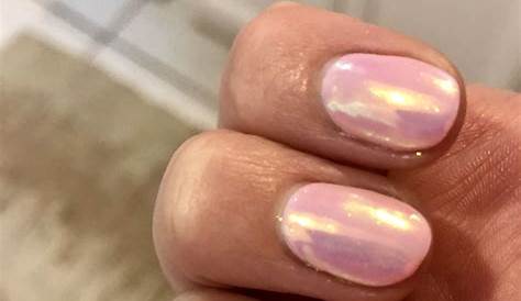 Light Pink Chrome Nails Square Pretty Acrylic Best Acrylic