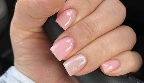 Light Pink Clear Nails Short 3 Nail Designs A Trendy And Feminine