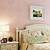 light pink wallpaper bedroom