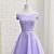 light purple homecoming dress