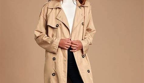 Light Trench Coat Outfit Spring s Your Top Edit Of Best New