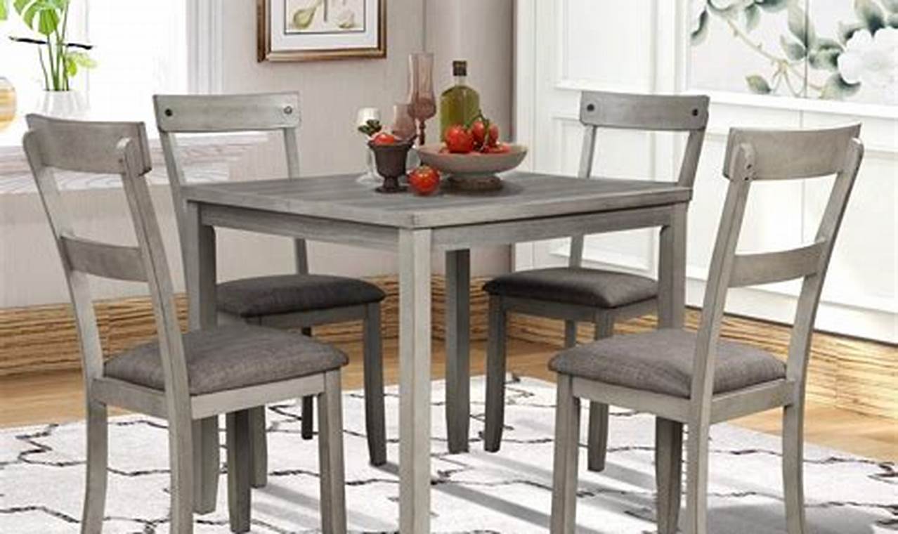 Light Wood Kitchen Table and Chairs: Enhancing the Heart of Your Home