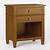 light wood nightstand with drawers