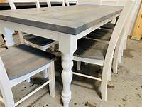 Light Wide End Wood Table White Legs At Home