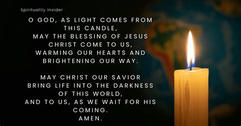 List Of Light A Candle Prayer 2023
