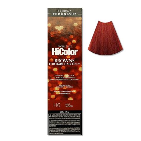 The Light Auburn Hair Color Loreal Hicolor For New Style
