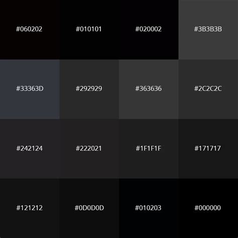 light black background color code