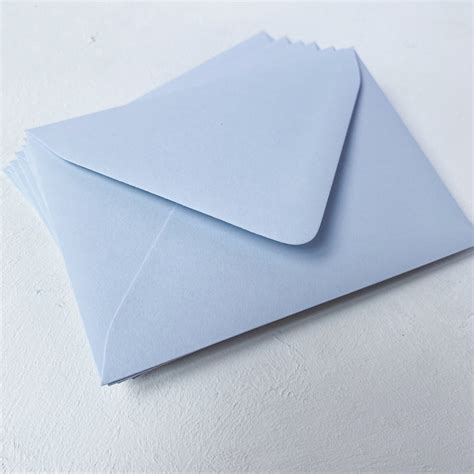 light blue a7 envelopes