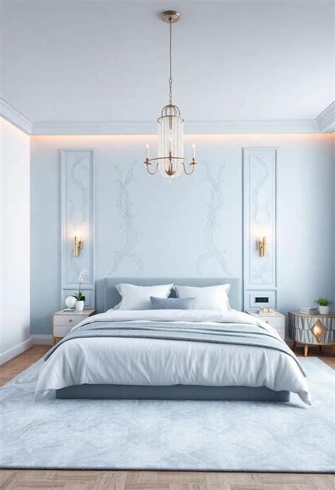 Light Blue And Silver Bedroom Ideas