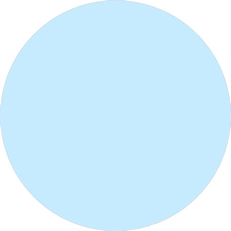 light blue circle png