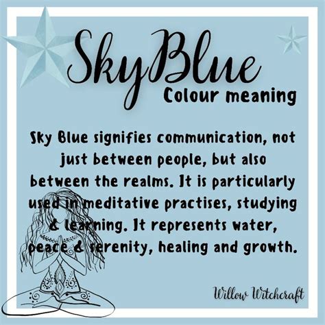 light blue color meaning