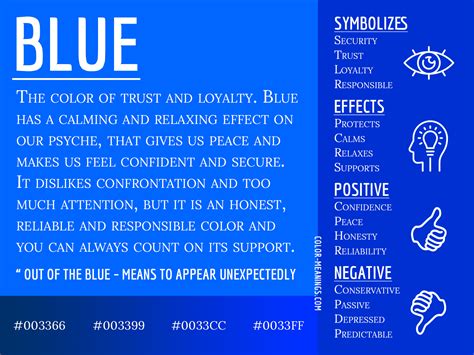 light blue color meaning symbolism