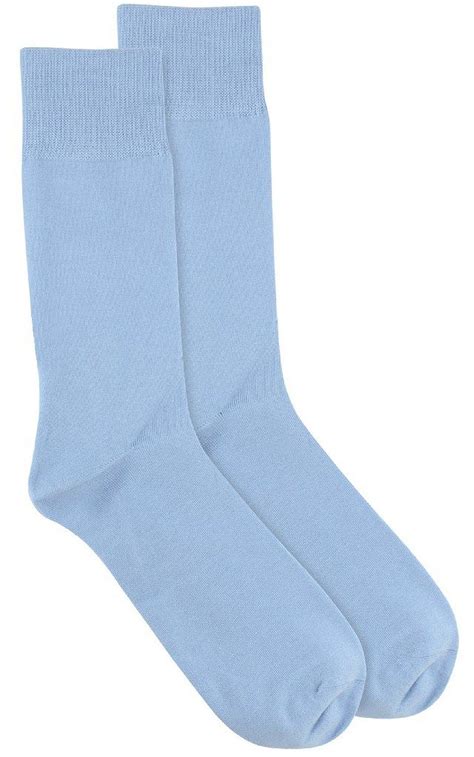 light blue dress socks