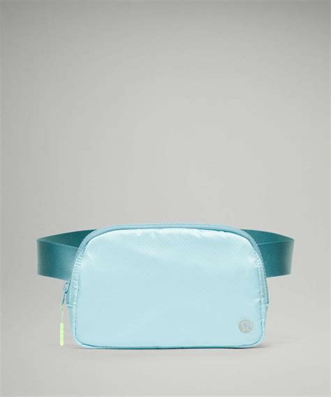 light blue lululemon belt bag