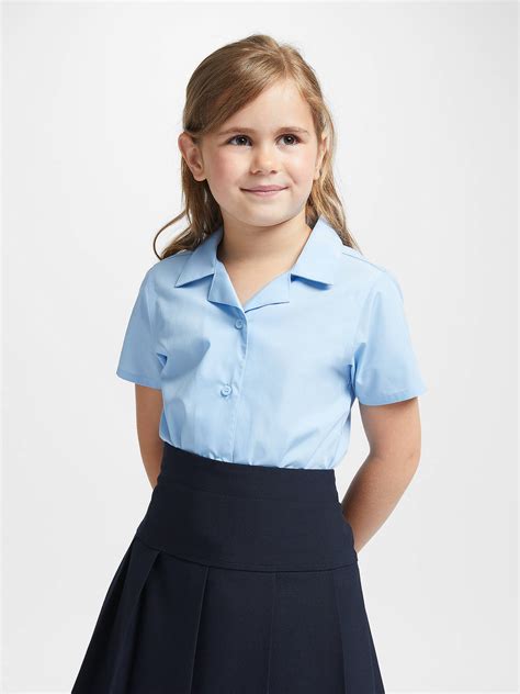 light blue school uniform