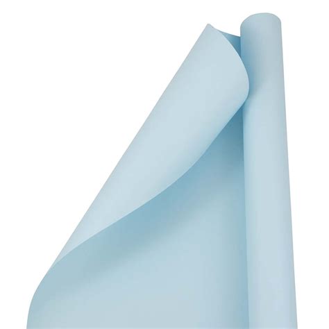 light blue wrapping paper