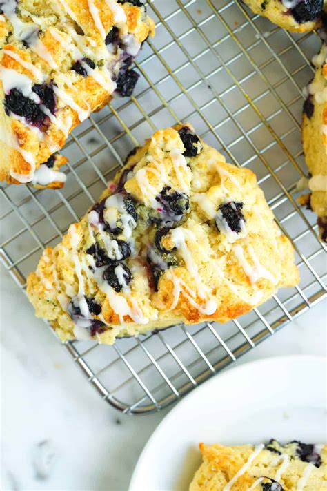 Light Blueberry Scones