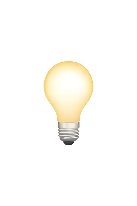 Light Bulb Emoji Iphone