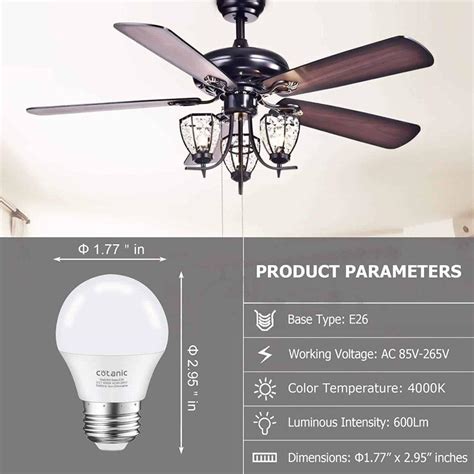 Light Bulb For Ceiling Fan Light