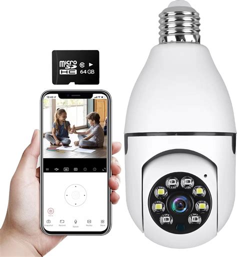 Light Bulb Home Camera