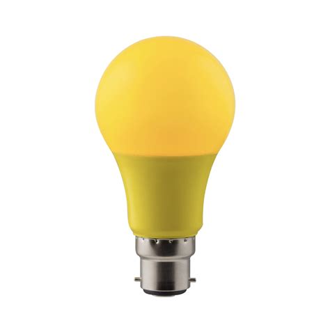 Light Bulb Yellow Colour