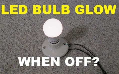 Light Bulbs Flashing When Turned Off