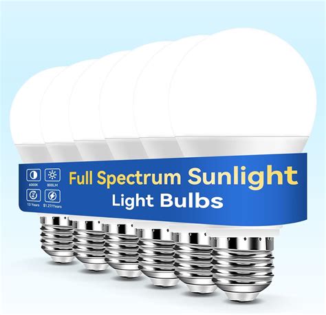 Light Bulbs Simulate Sunlight