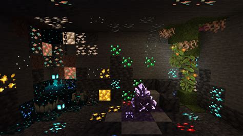 light caves texture pack minecraft