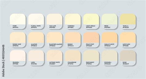 Light Cream Color Code