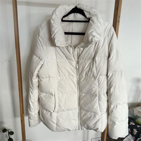 Light Cream Puffer Jacket