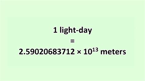 light day to meter