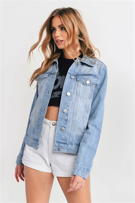 light denim jean jacket