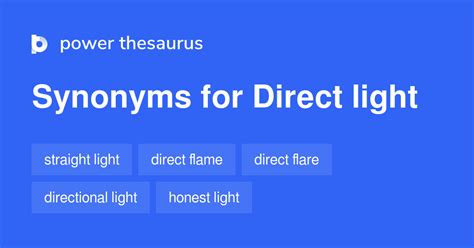 Light Direct Synonyms