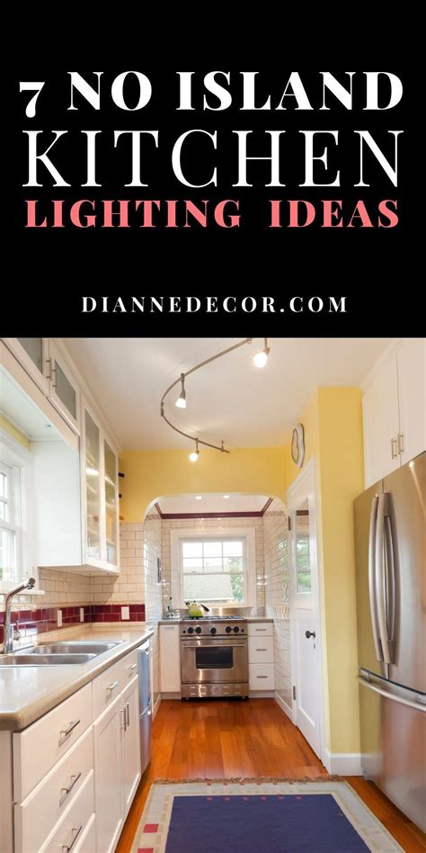 Light Fixture For Kitchen Without Island