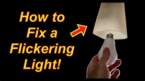 Light Fixture Is Flickering