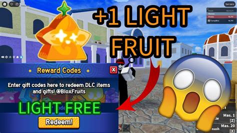 Light Fruit Blox Fruit Code