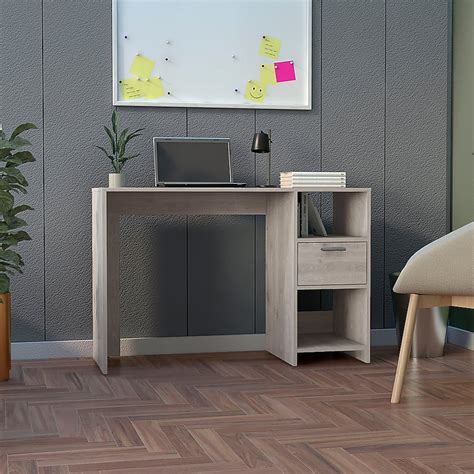 Light Gray Computer Desk