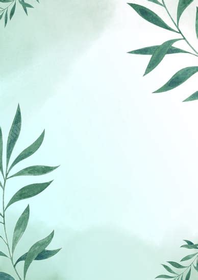 Light Green Background Word