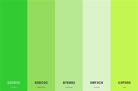 light green hex code