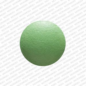 light green round pill