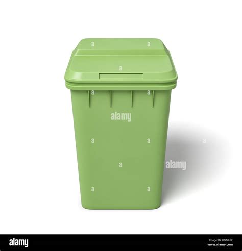 Light Green Trash Can