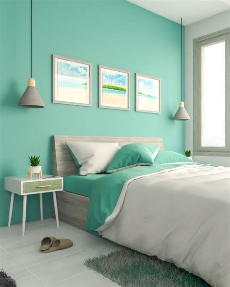 Light Grey And Teal Bedroom Ideas