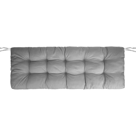 Light Grey Bench Cushion