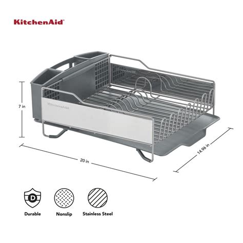 Light Grey Dish Rack
