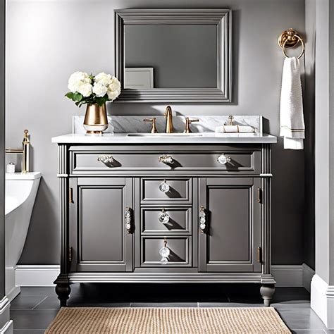 Light Grey Vanity Bathroom