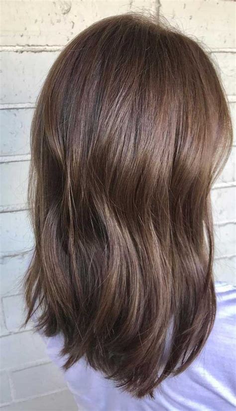 This Light Neutral Brown Hair Dye For Short Hair