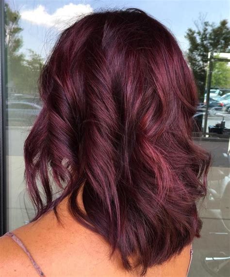 Unique Light Neutral Violet Brown Hair Color Hairstyles Inspiration