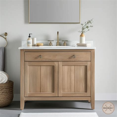 Light Oak Bathroom Vanity