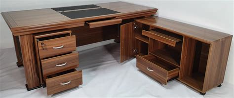 Light Oak Executive Desk